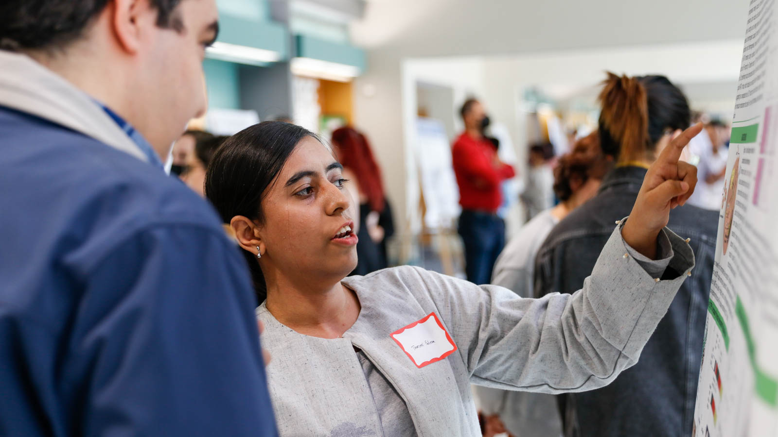 Research poster presentations